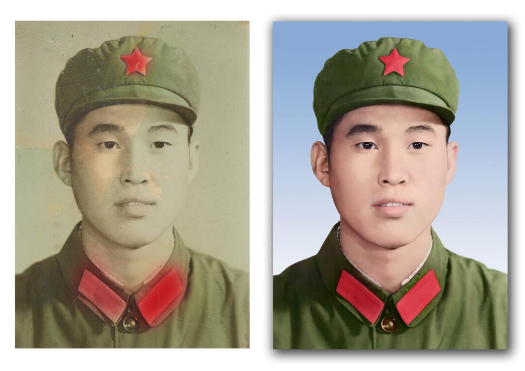 卫东专业老照片精修工作室破损照片修复